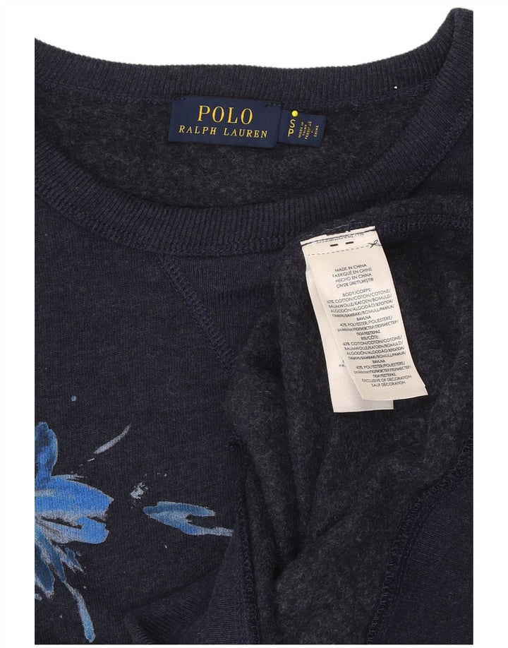 Pulover pentru femei POLO RALPH LAUREN Pulover UK 10 Mic Bleumarin Floral