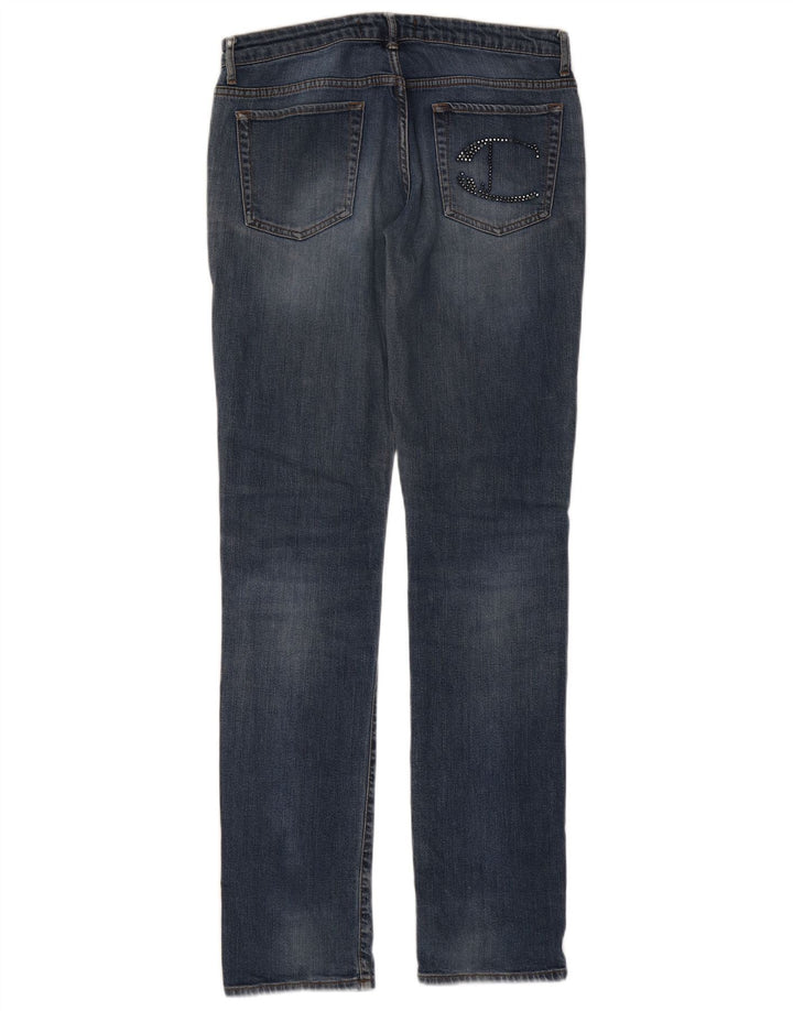Blugi slim pentru femei Just Cavalli W32 L35 Albastru