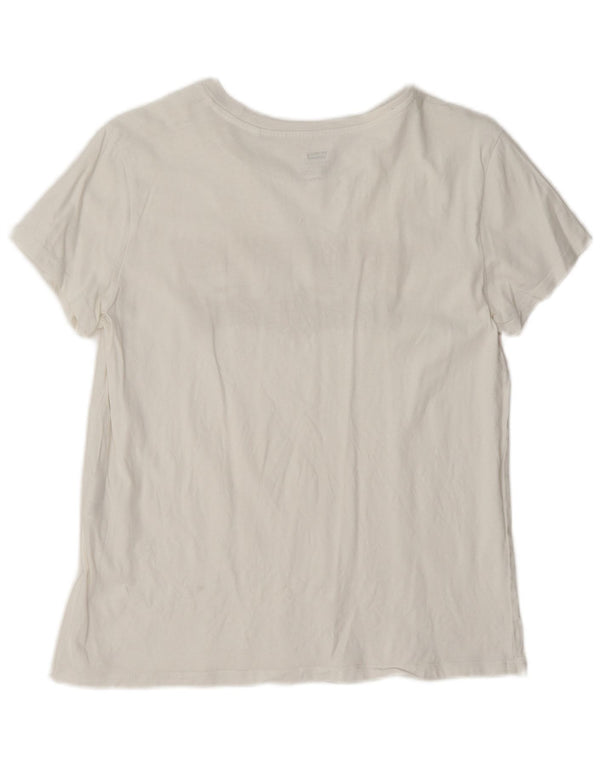 Tricou grafic Levi's pentru femei Top UK 14 Medium White