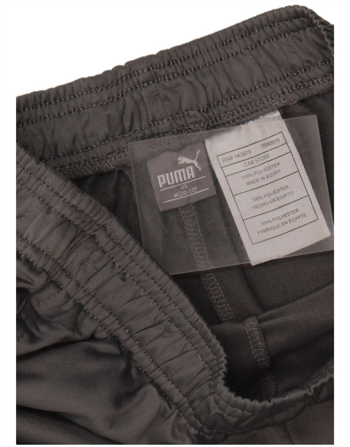 Pantaloni de trening Puma Băieți Joggeri 10-11 Ani Poliester Gri Mediu
