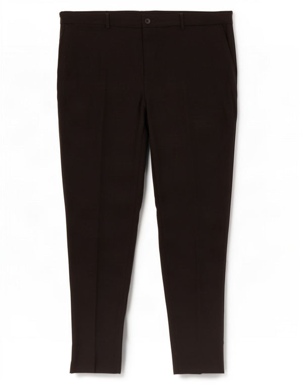 Pantaloni chino slim pentru bărbați Zara EU 44 Large L34 L30 Viscoză neagră