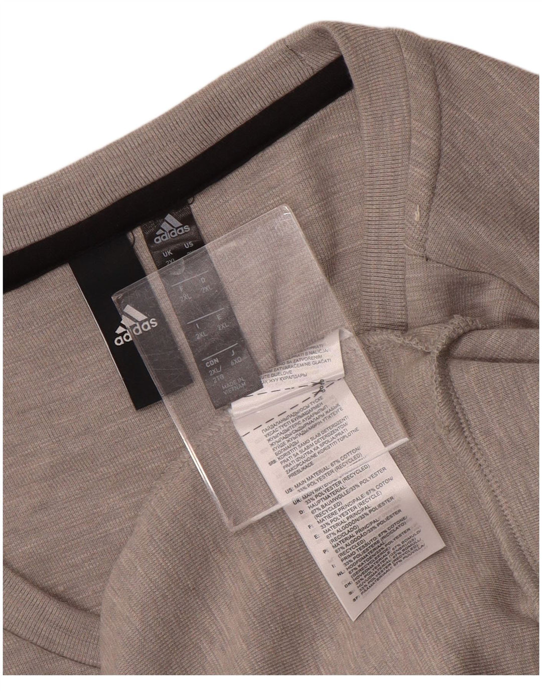 Pulover Adidas pentru bărbați, 2XL, gri