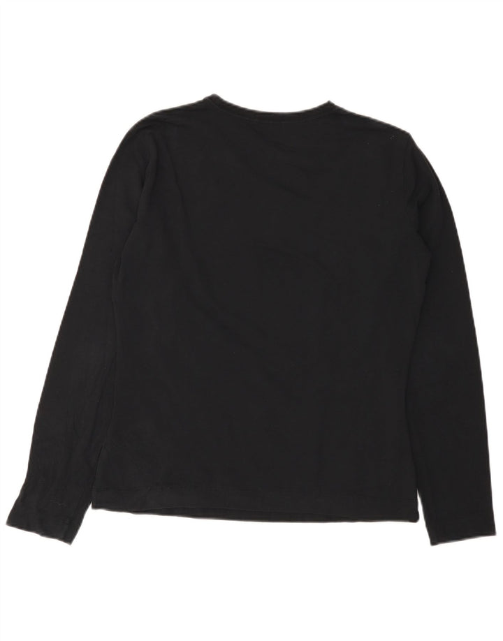 SERGIO TACCHINI Top pentru femei cu mânecă lungă UK 14 Medium Negru