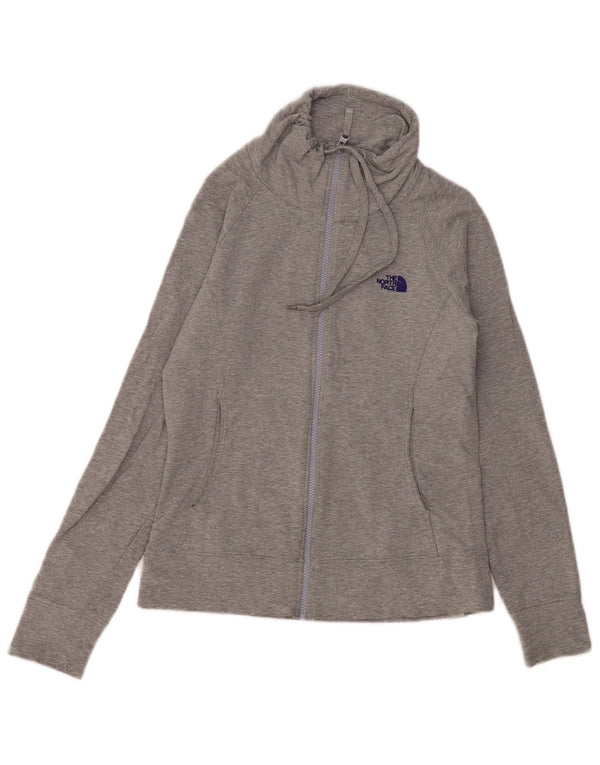 Jachetă de trening pentru femei The North Face UK 10 Small Grey Flecked Bumbac
