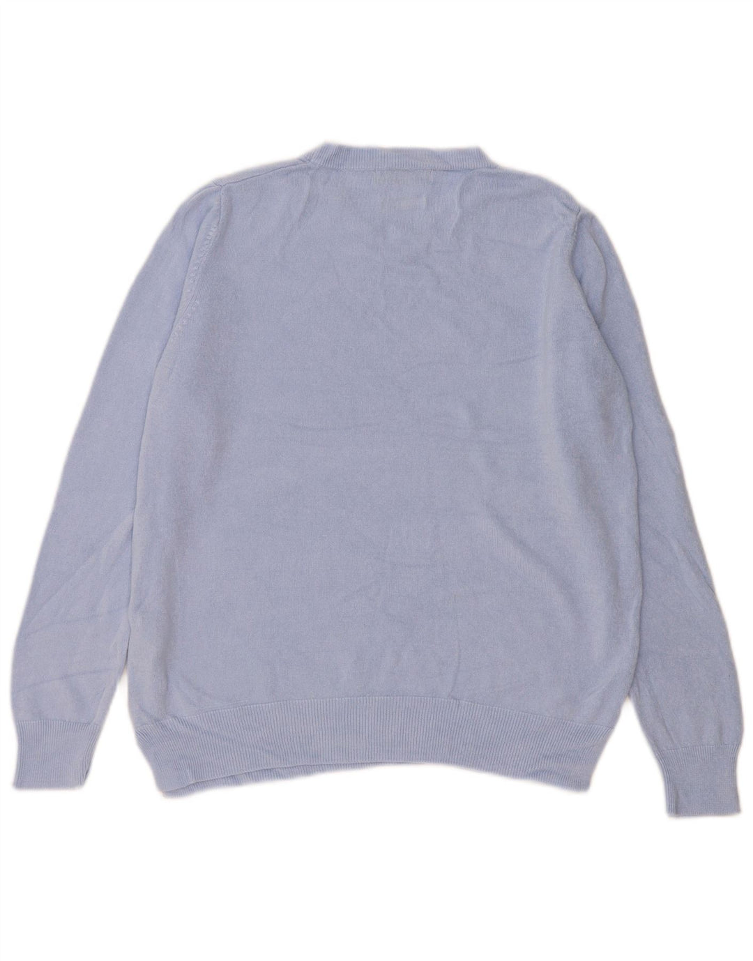 Marks & Spencer Pulover supradimensionat pentru femei cu gâtul turnat UK 16 Large Blue
