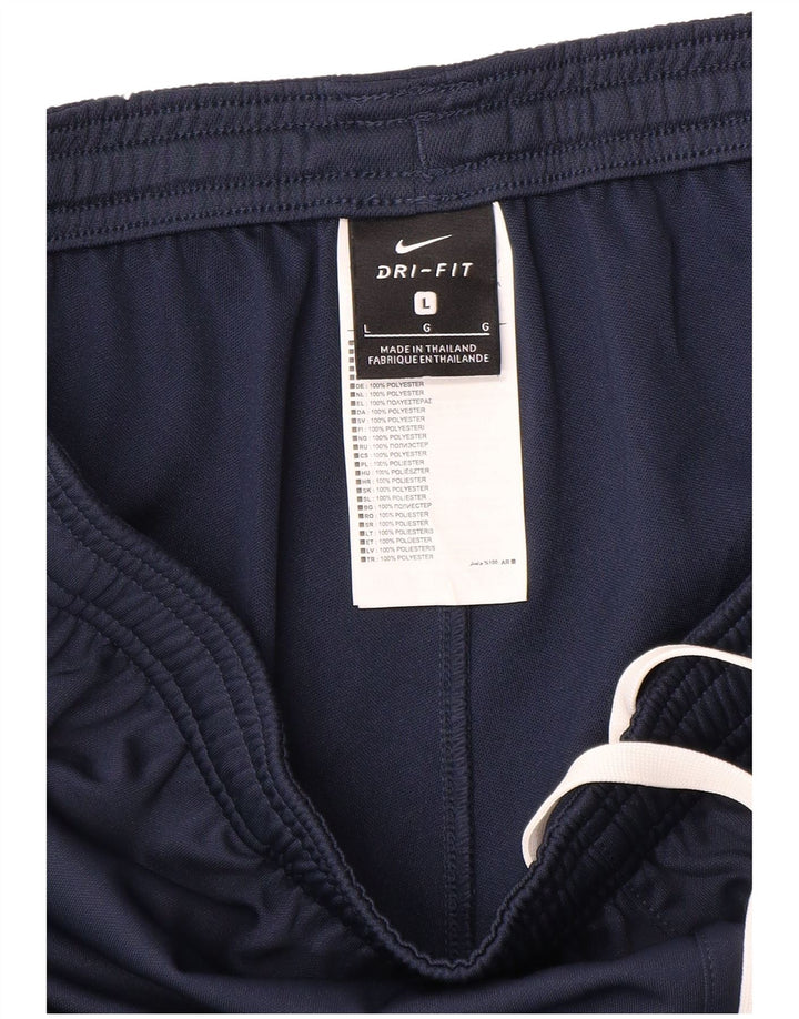 Pantaloni de trening Nike Dri Fit pentru bărbați, mari, albastru, poliester
