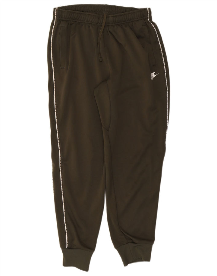 Pantaloni de trening pentru bărbați NIKE Pantaloni de jogging Mediu Kaki Poliester