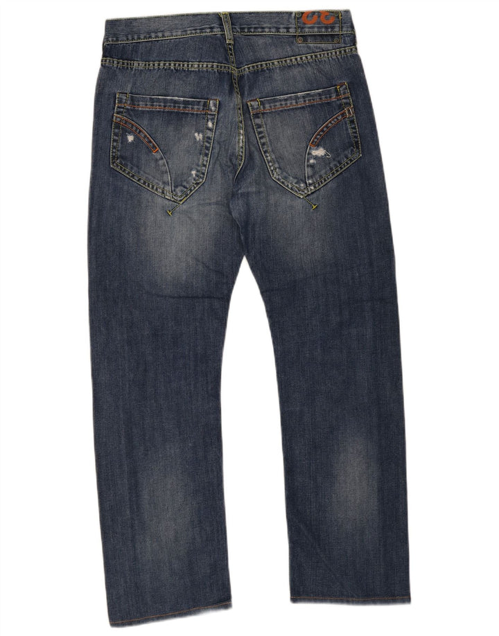 Blugi Dondup pentru bărbați standard drepti W32 L28 bleumarin