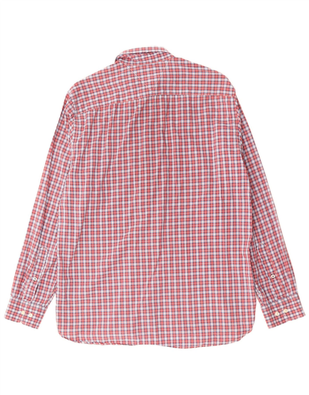 Cămașă pentru bărbați Tommy Hilfiger, cu tăiere obișnuită, mare, roșu, din bumbac