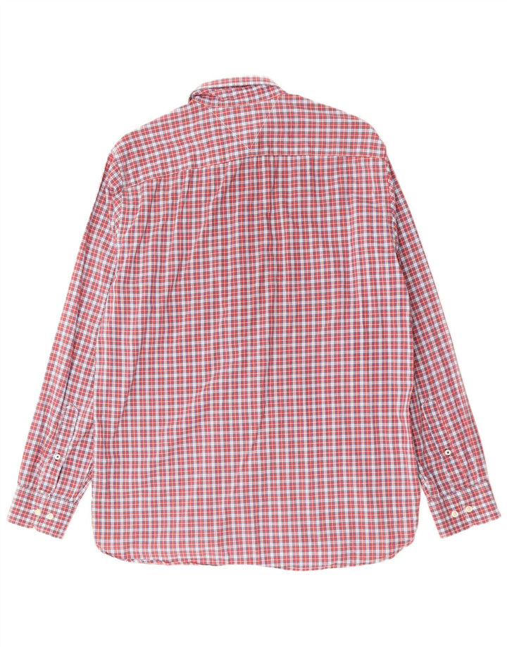 Cămașă pentru bărbați Tommy Hilfiger, cu tăiere obișnuită, mare, roșu, din bumbac