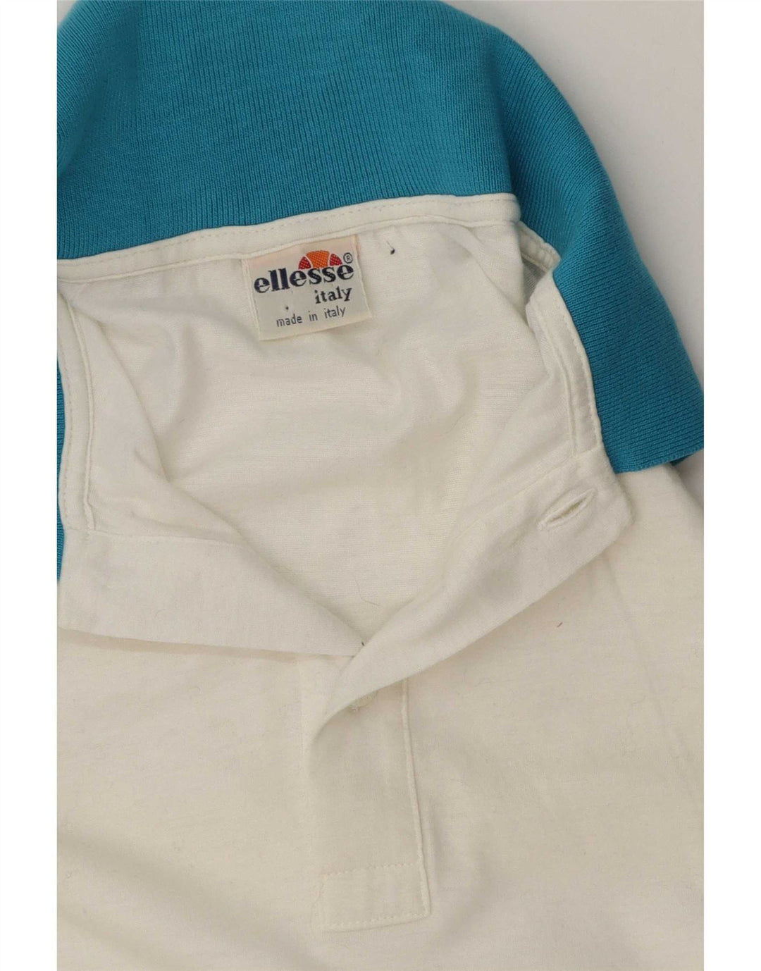 Tricou polo rugby pentru bărbați Ellesse, mare, alb, geometric