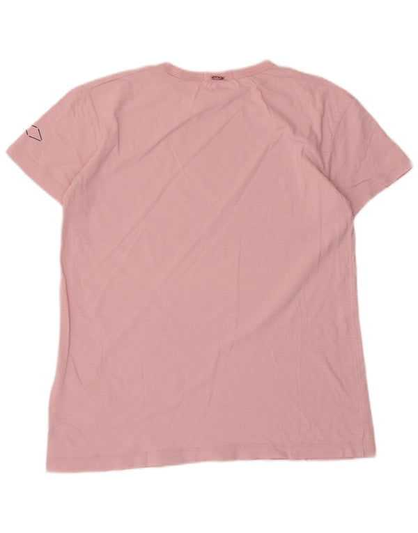 Tricou grafic Replay pentru femei Top UK 10 Small Pink Bumbac