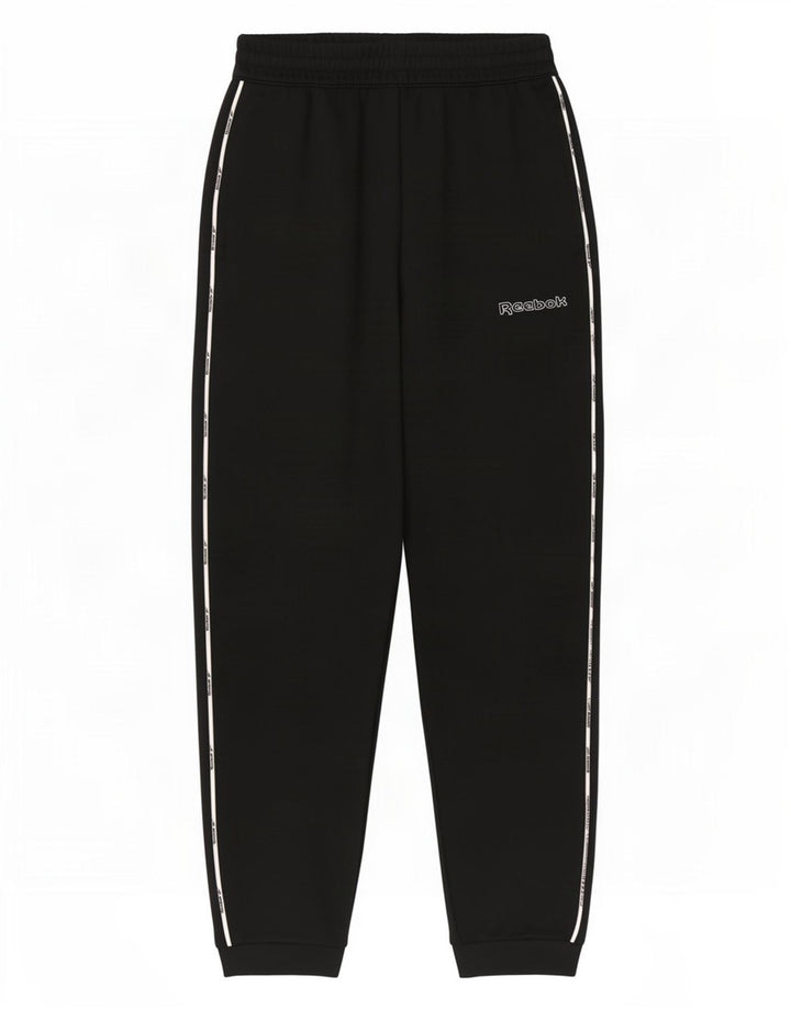 Pantaloni de trening Reebok pentru bărbați Joggeri, bumbac mediu negru