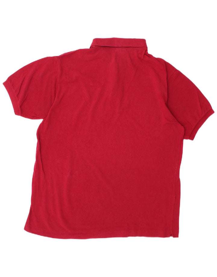 Tricou polo pentru bărbați LACOSTE Mărimea 6 XL Bumbac maro
