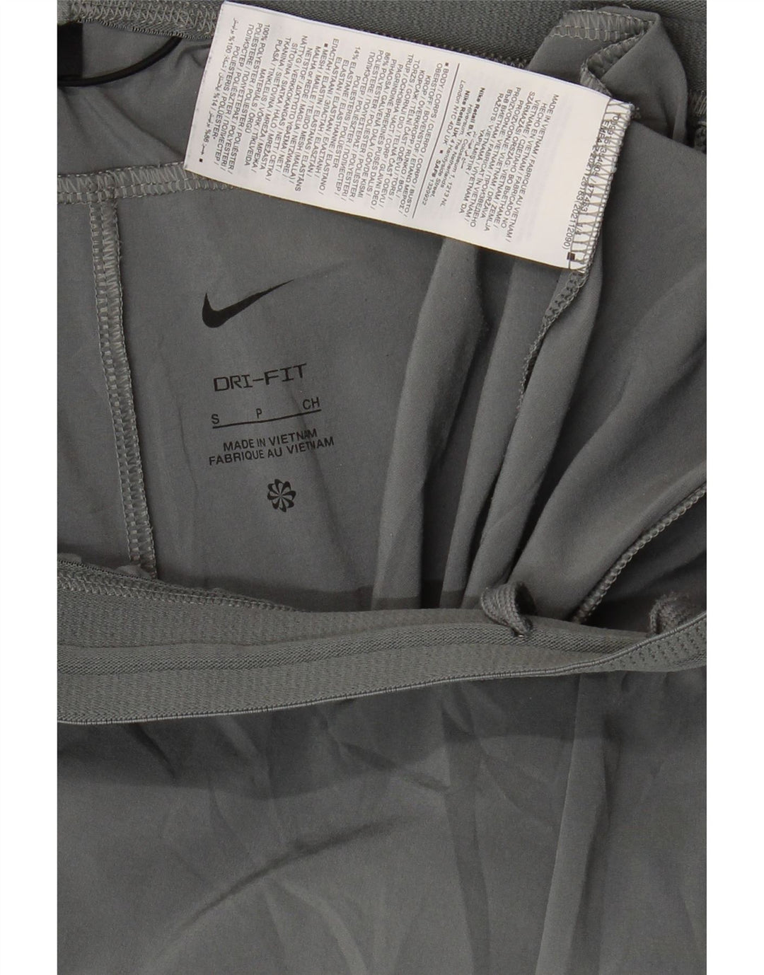 Pantaloni scurți sport Nike Dri Fit pentru bărbați, poliester mici, gri