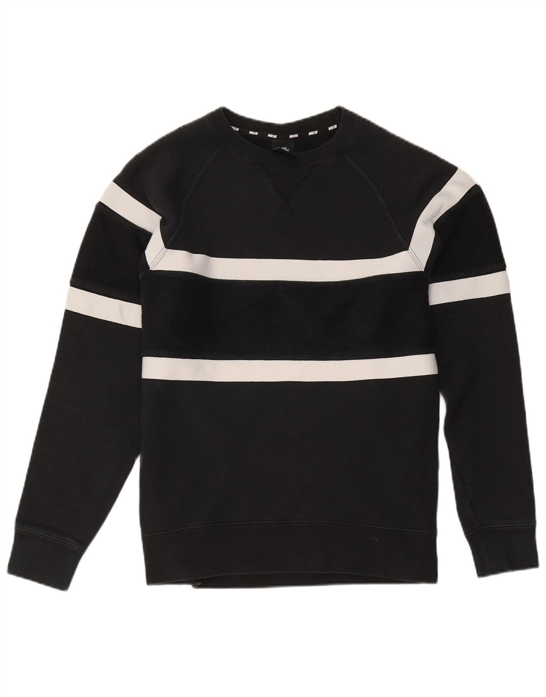 Pulover Nike pentru bărbați, mic, negru, color block, bumbac