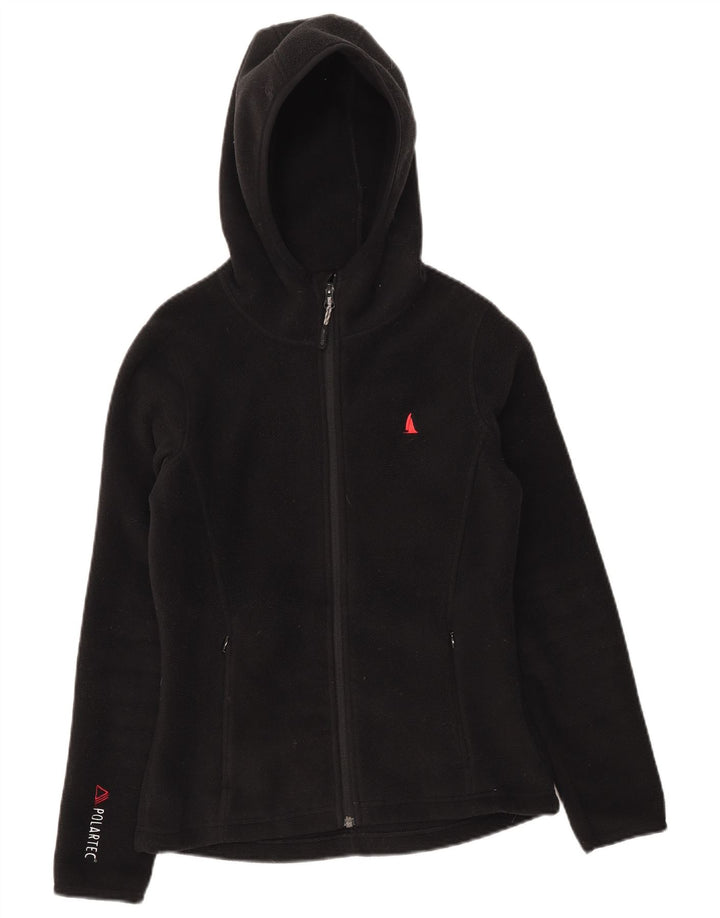 Jachetă polar cu glugă pentru femei Musto Polartec UK 8 Poliester negru mic