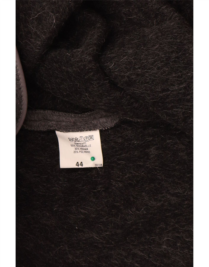 H.MOSER Poncho pentru damă EU 44 XL Lână gri
