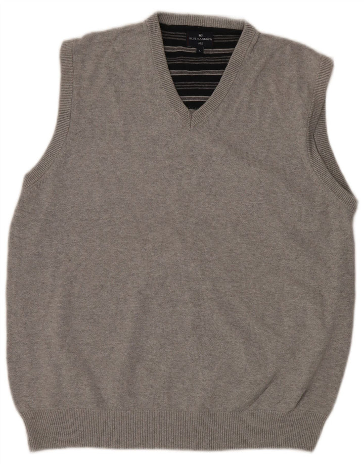 Marks & Spencer pentru bărbați Blue Harbour Vest Tank Top mare gri