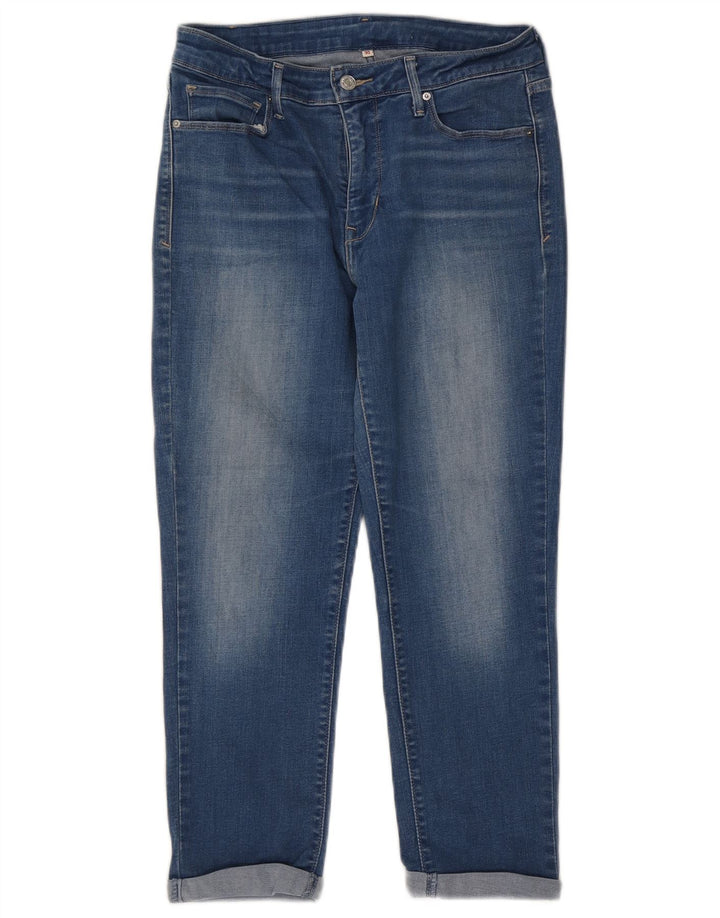 Blugi tăiați pentru femei Levi's W30 L24 Bumbac albastru
