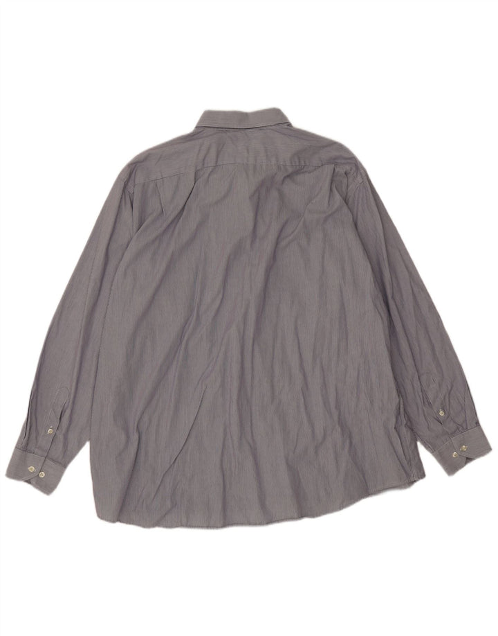 Cămașă pentru bărbați Lacoste Mărimea 45 XL Bumbac cu dungi albastre