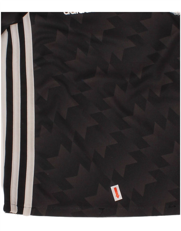 Tricou grafic ADIDAS Manchester United pentru băieți Top 4-5 ani negru