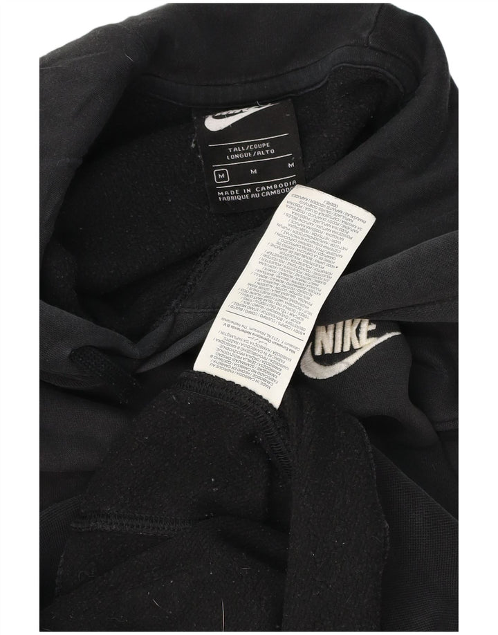 Pulover Nike Tall pentru bărbați, bumbac mediu negru