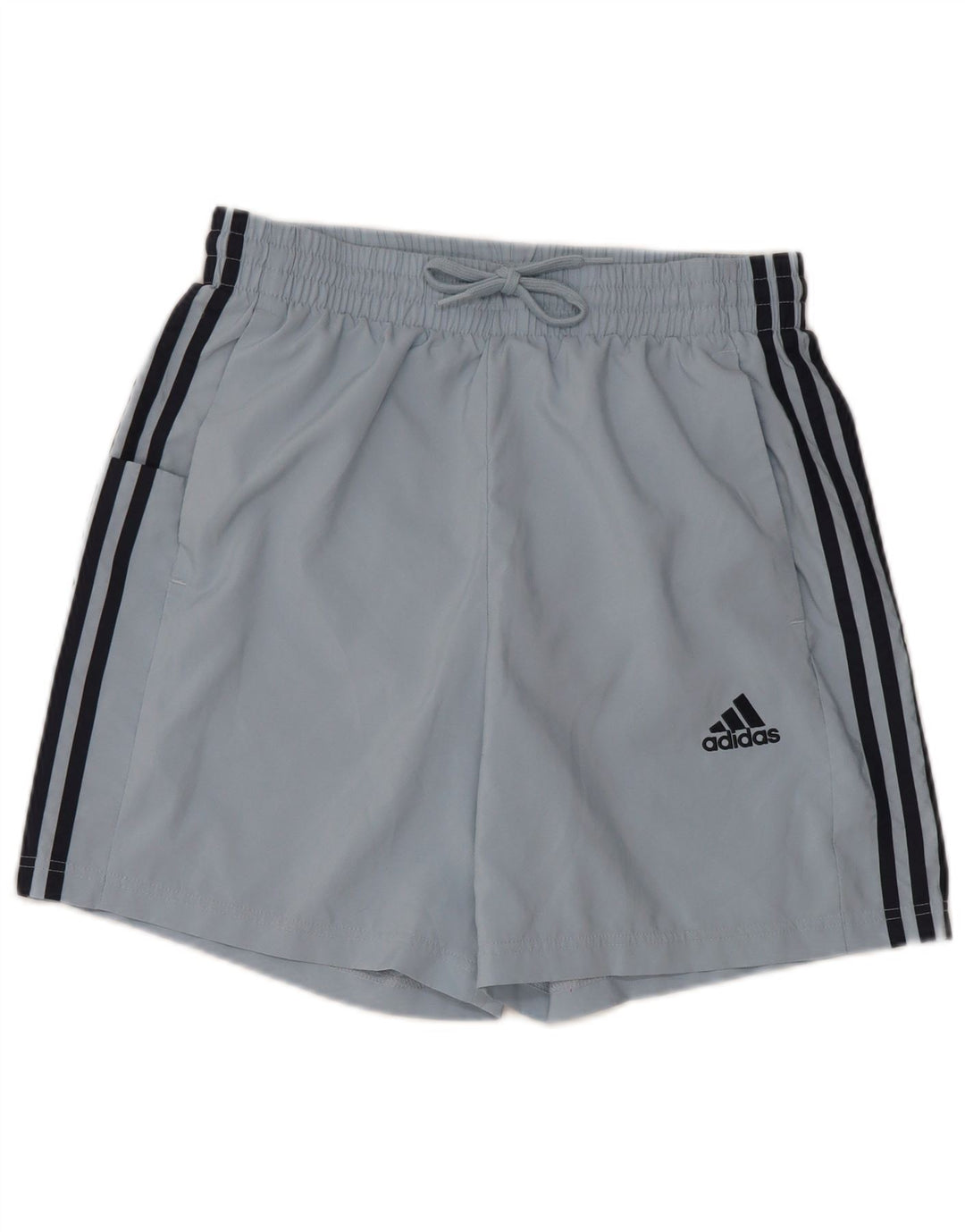 Pantaloni scurți sport ADIDAS pentru femei UK 14 Medium Blue Poliester
