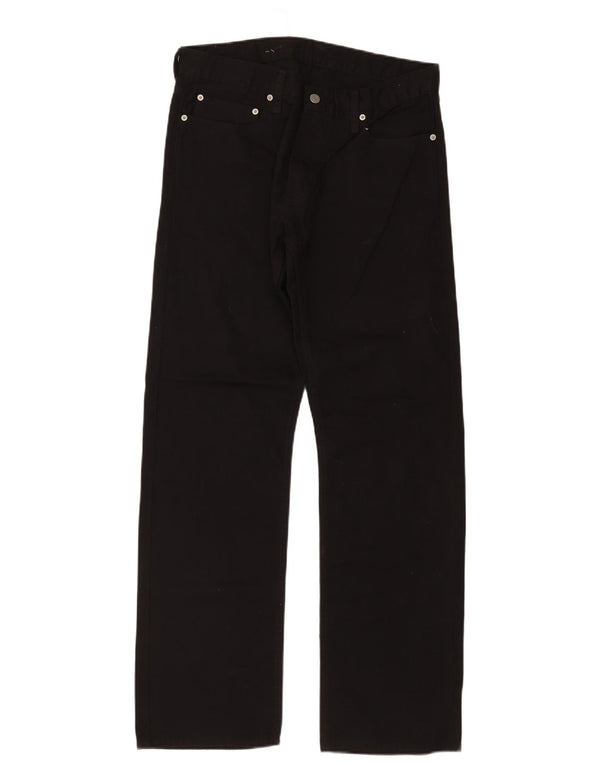 Pantaloni casual drepti 514 Levi's pentru bărbați L34 L32 bumbac negru
