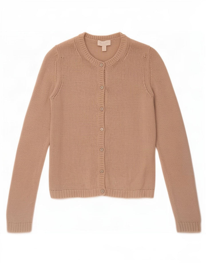 Pulover Cardigan pentru femei White Label UK 10 Mic Bej Lână