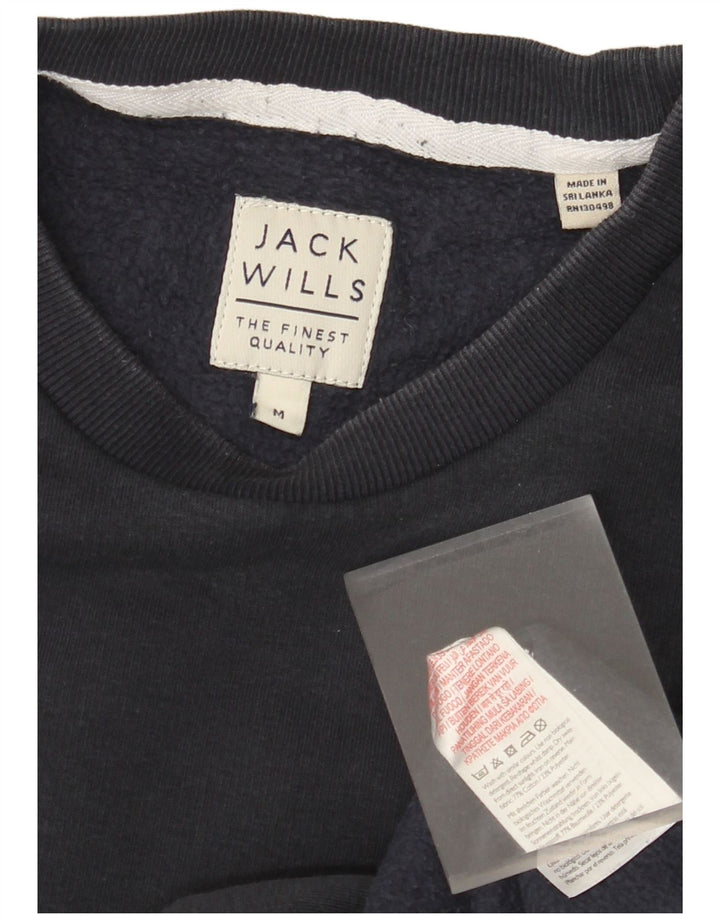JACK WILLS Hanorac bărbătesc Pulover Medium Bleumarin Bumbac