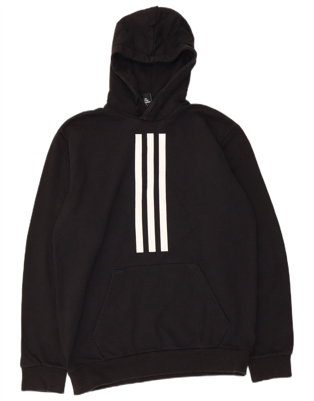 Pulover ADIDAS pentru bărbați, bumbac mediu negru