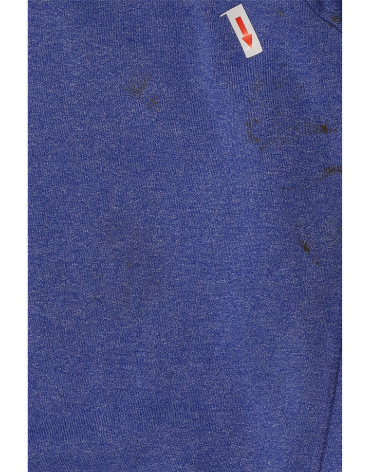 Pulover grafic pentru bărbați Superdry, bumbac mare, albastru