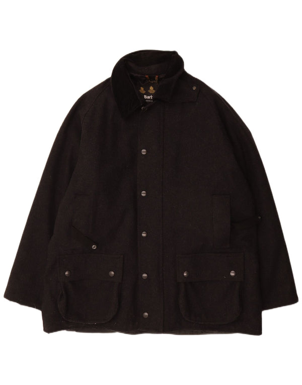 Palton pentru bărbați Barbour UK 42 XL negru