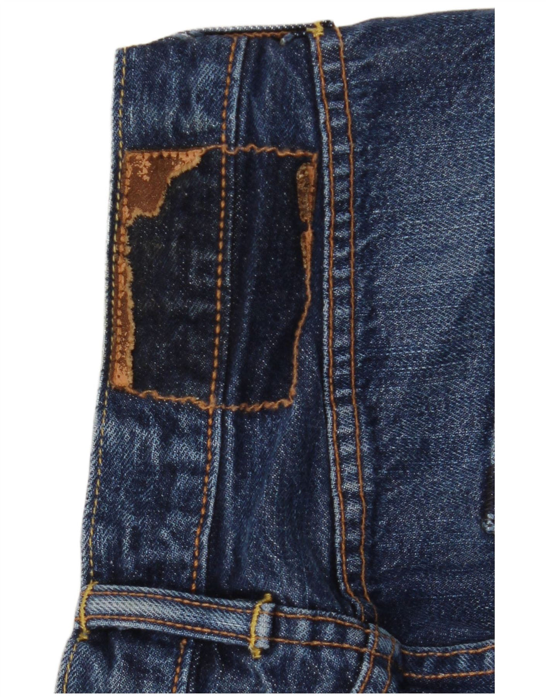 Blugi drepti pentru bărbați Levi's W28 L32 Bumbac bleumarin