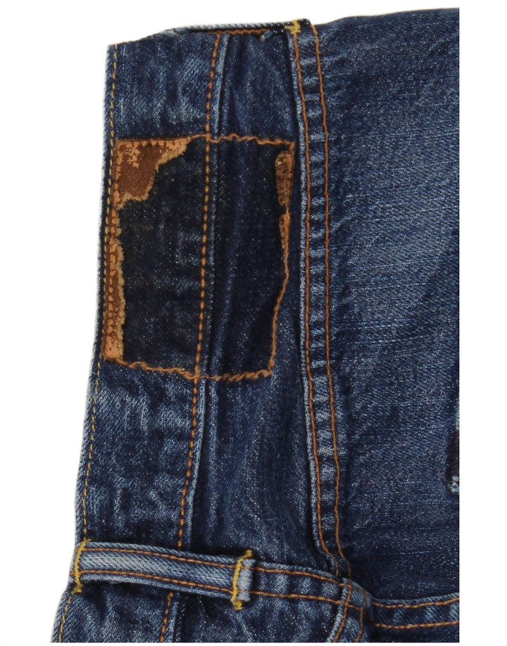 Blugi drepti pentru bărbați Levi's W28 L32 Bumbac bleumarin