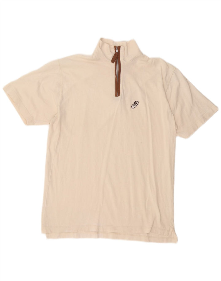 Tricou ASICS pentru bărbați, cu fermoar și gât