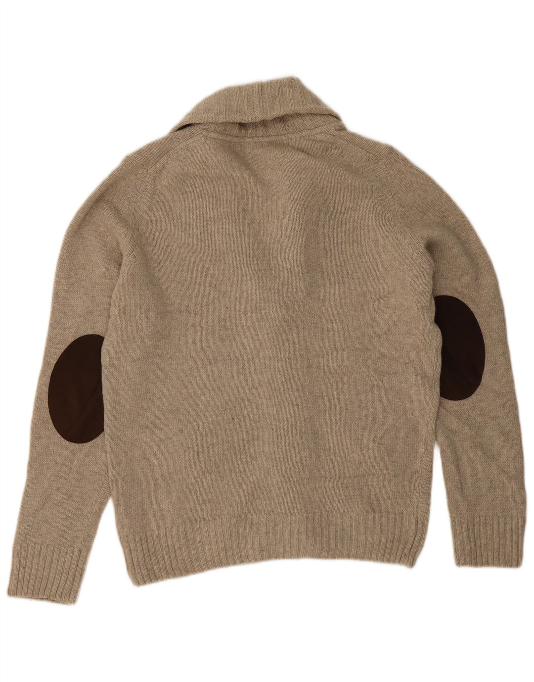 Pulover cardigan pentru bărbați Zara, lână, gri mediu