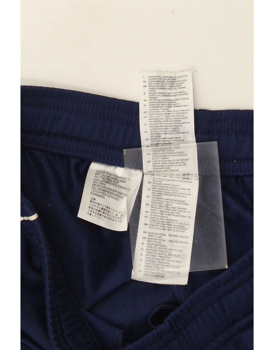 Pantaloni de trening pentru bărbați Adidas Pantaloni de jogging Mediu Bleumarin Poliester