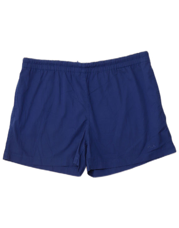 Pantaloni scurți sport FILA pentru bărbați XL, poliester albastru