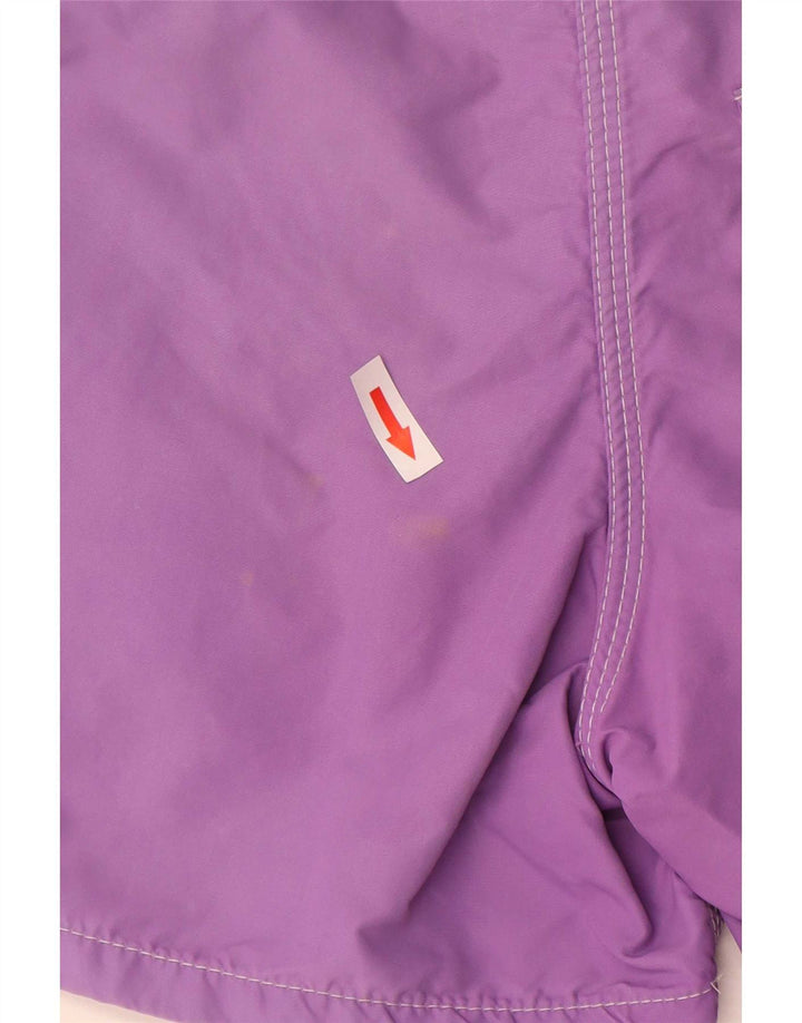 Sundek Pantaloni scurți de înot pentru bărbați, mov mediu, nailon color bloc