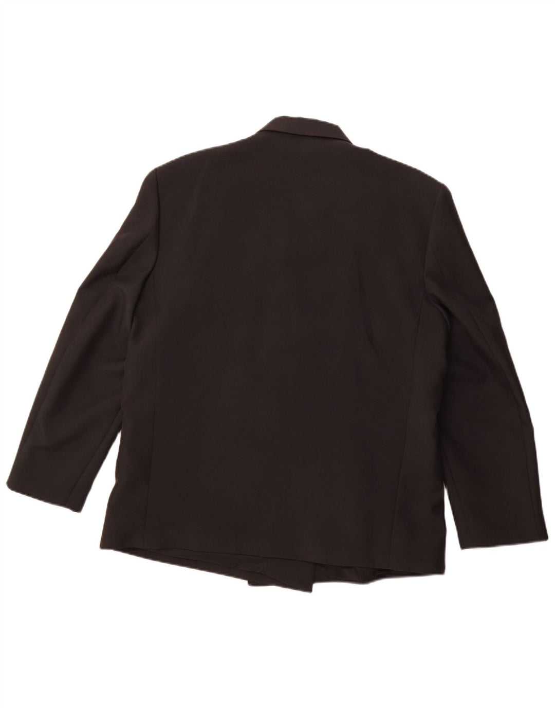 VINTAGE Womens Double Breasted Blazer Jacket UK 18 XL Black