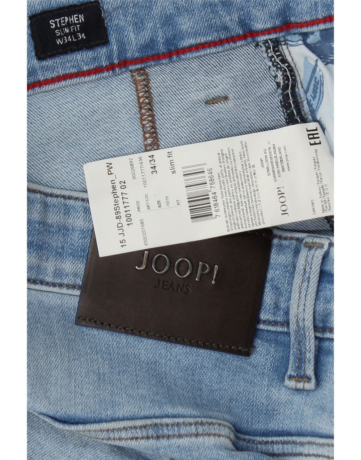 Blugi Joop pentru bărbați Stephen Slim W34 L32 Bumbac albastru
