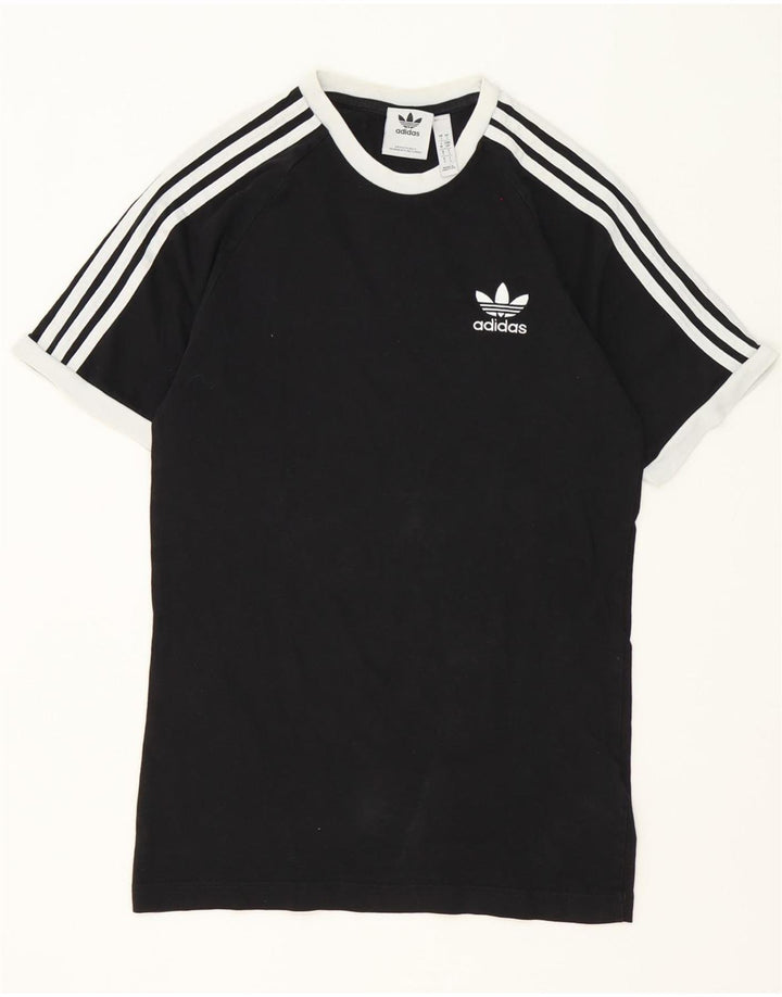 Tricou pentru bărbați Adidas Top mic, negru, bumbac