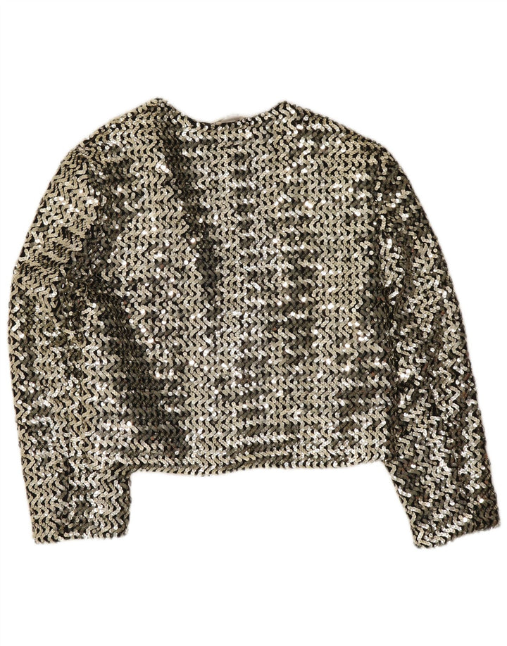 Sacou blazer cu mâneci 3/4 pentru femei Jean Claire IT 42 argintiu mediu