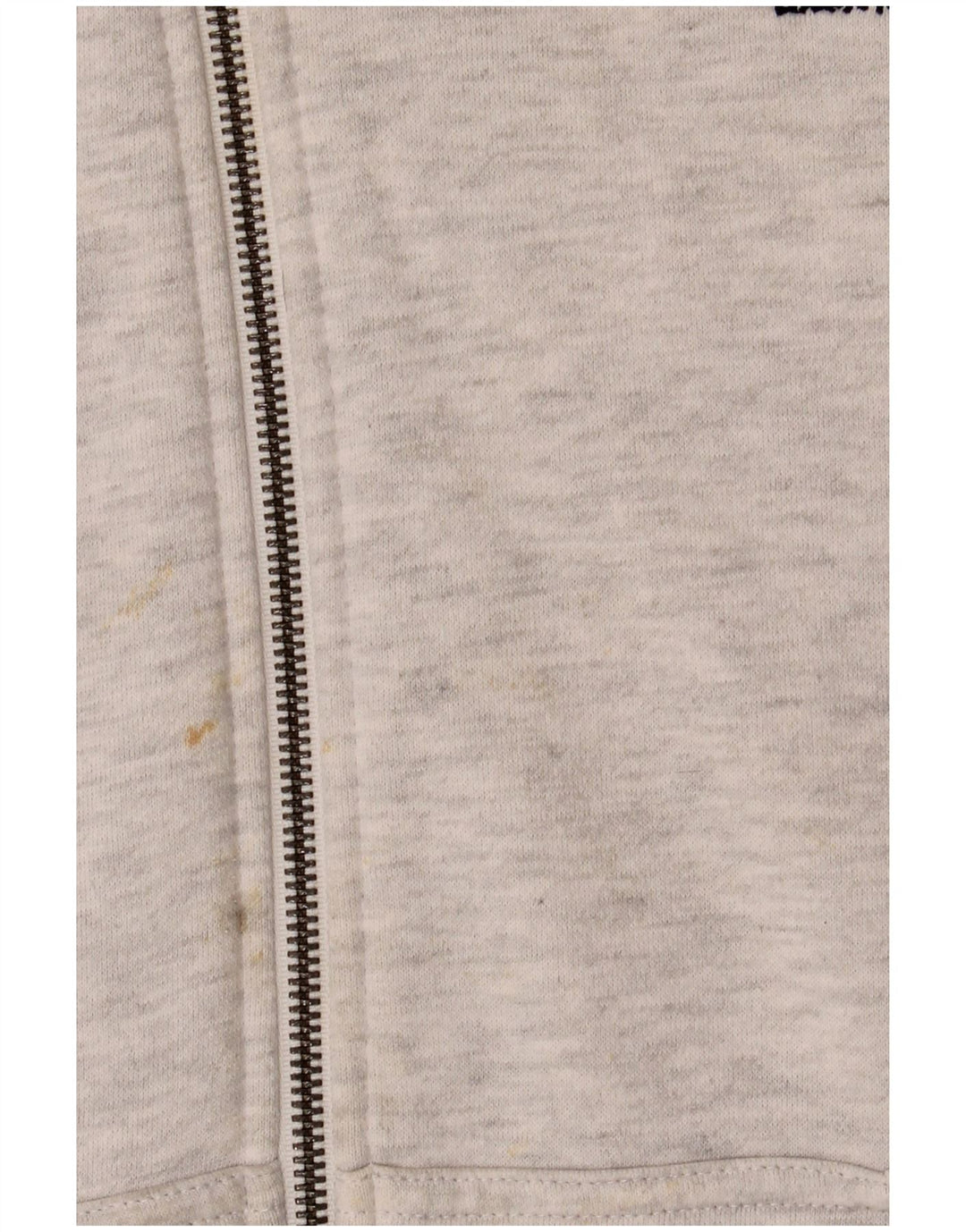 Pulover Superdry pentru bărbați, cu fermoar, bumbac, gri mediu