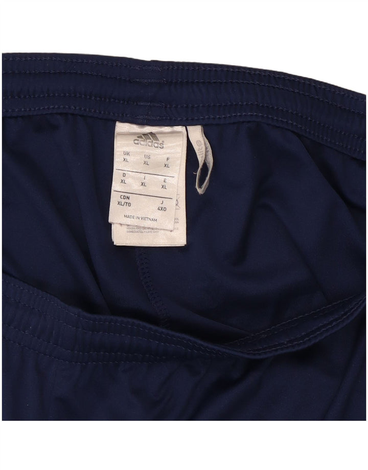 Pantaloni scurți sport pentru bărbați Adidas Climalite XL bleumarin poliester