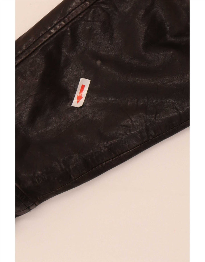 Bomboogie Jachetă Racer din piele pentru bărbați UK 42 XL din piele maro