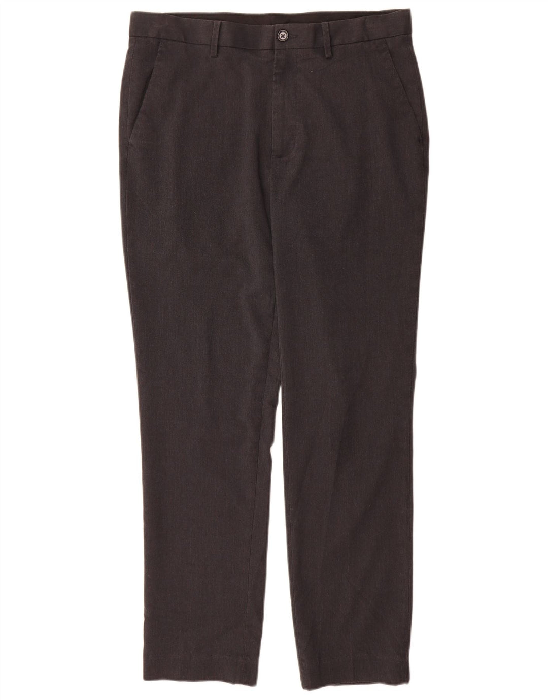 Pantaloni de costum subțiri pentru bărbați Marks & Spencer L32 L31 poliester gri