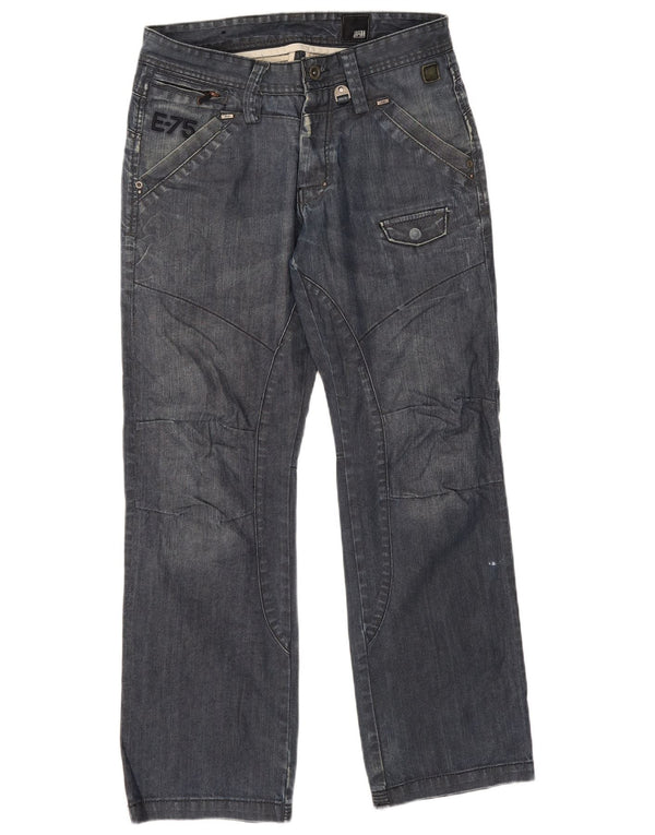 Blugi drepți pentru bărbați Jack & Jones W32 L32 Bumbac albastru
